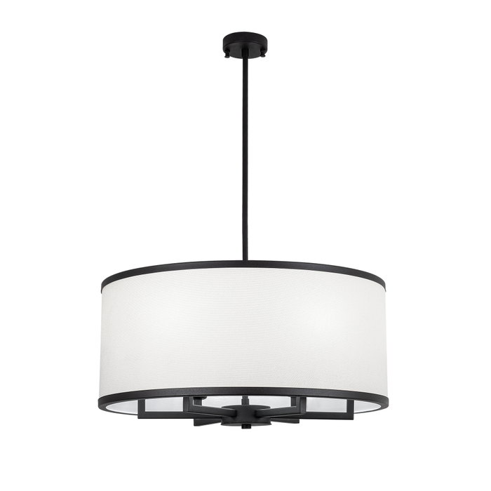 Opviq Way - 11656 Lámpara de araña en blanco y negro